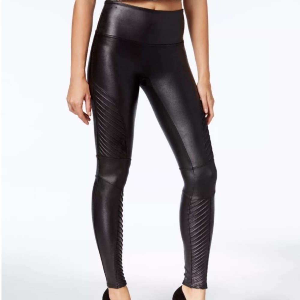 Spanx faux leather leggings